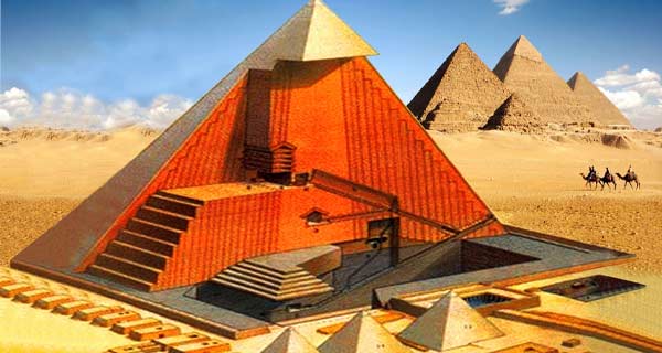 Risalente alla grande piramide di Giza